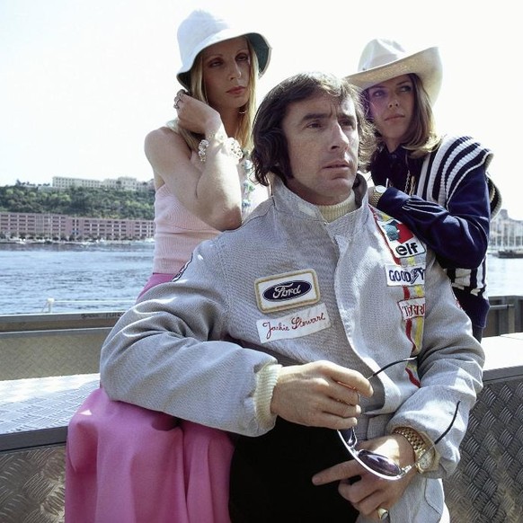 IMAGO / Motorsport Images

1972 Monaco GP MONTE CARLO, MONACO - MAY 14: Jackie Stewart with wife, Helen during the Monaco GP at Monte Carlo on May 14, 1972 in Monte Carlo, Monaco. PUBLICATIONxINxGERxS ...