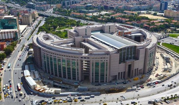 Çağlayan-Gerichtsgebäude: Hier findet die Geiselnahme statt.
