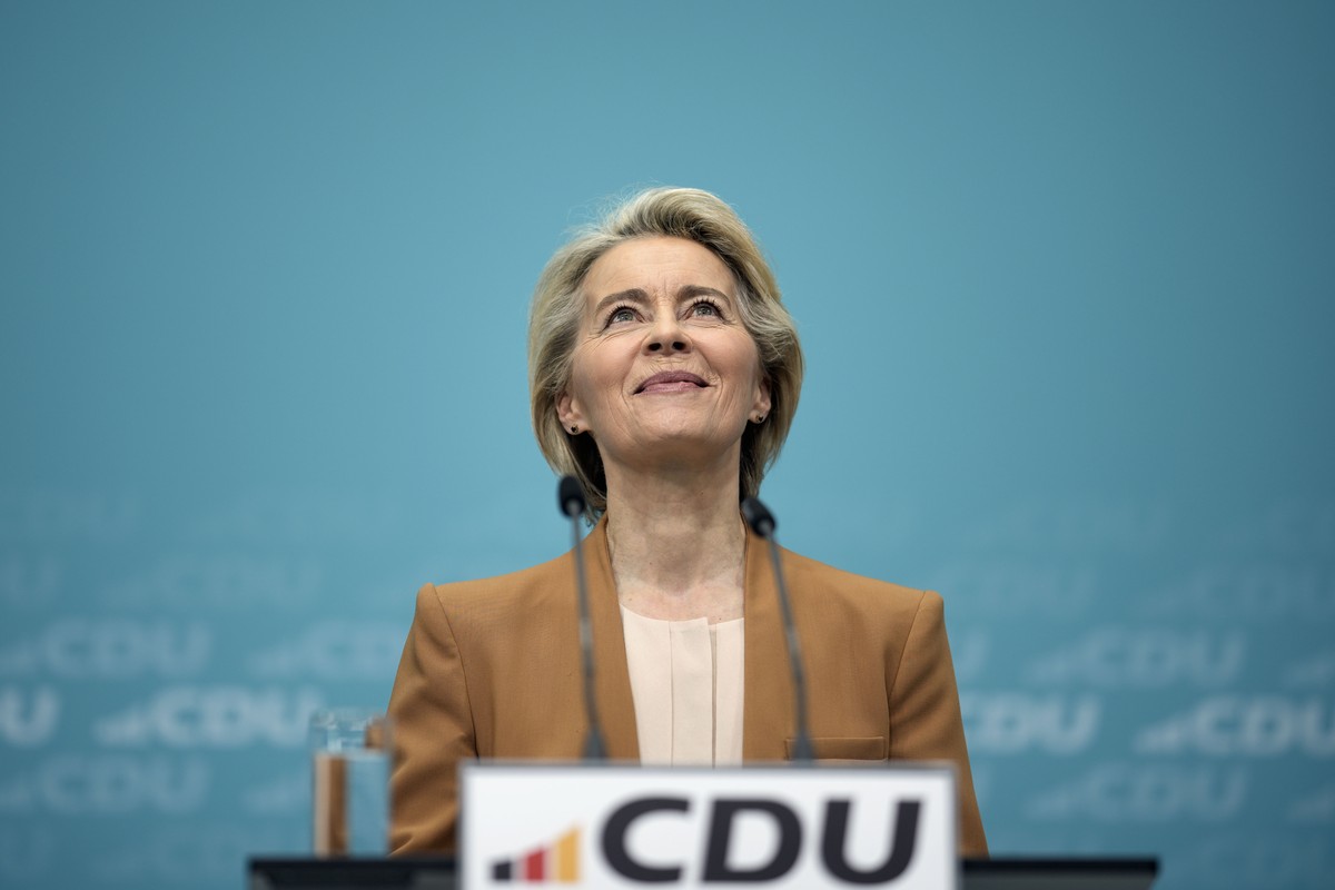 Voici Ursula von der Leyen. La probable successeure d'Ursula von der Leyen.