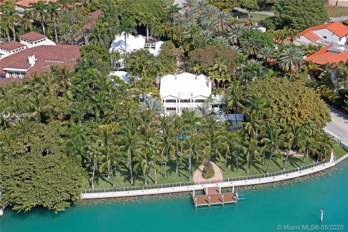 Le manoir de Diddy, au large de Miami Beach.