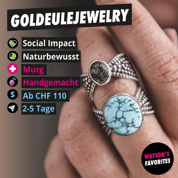 Die handgemachten Ringe von Goldeulejewelry