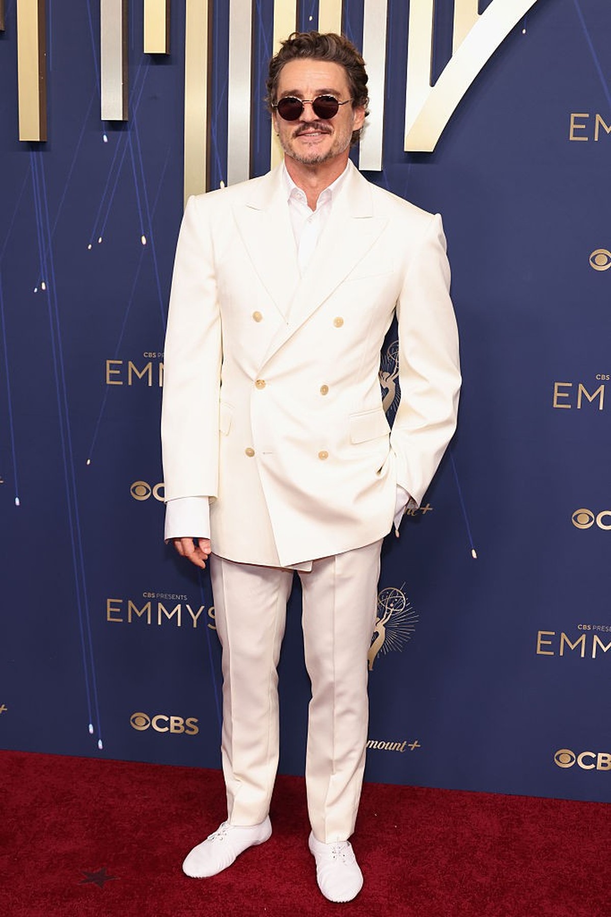 LOS ANGELES, CALIFORNIA - SEPTEMBER 14: Pedro Pascal attends the 77th Primetime Emmy Awards at Peacock Theater on September 14, 2025 in Los Angeles, California. (Photo by John Shearer/WireImage)
