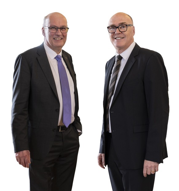 Martin Pfister und Markus Ritter