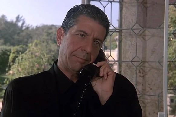 Leonard Cohen in Miami Vice 

https://www.smh.com.au/culture/tv-and-radio/this-40-year-old-show-has-the-best-list-of-guest-stars-in-television-history-20260227-p5o62e.html
