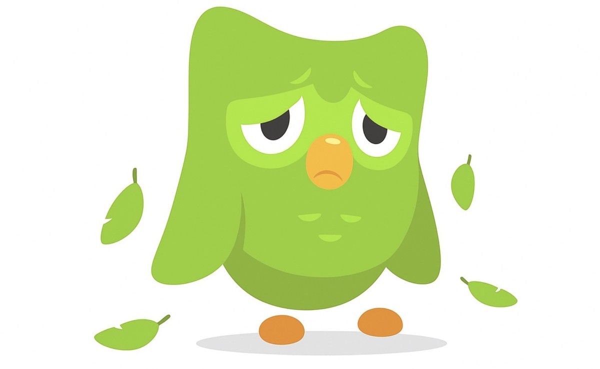 KI-generiertes Bild zum Duolingo-Maskottchen