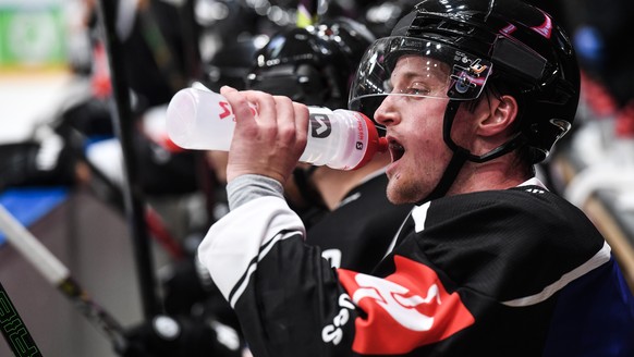 Lugano&#039;s Topscorer Daniel Carr during the Champions League 2021/22 ice hockey game between HC Lugano and Tappara Tampere at the ice stadium Corner Arena, in Lugano, Switzerland, on Sunday, 29 Aug ...