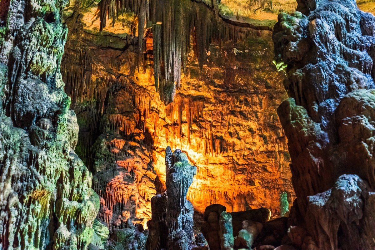 Les grottes de Castellana, dans les Pouilles.