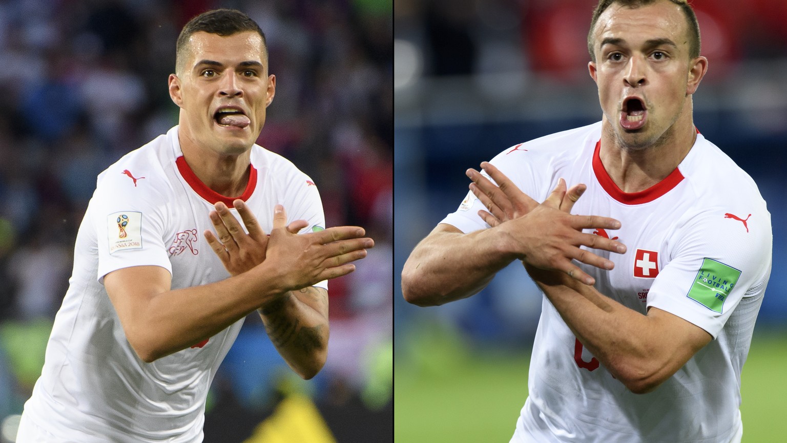 ARCHIVBILD --- ZUR DROHENDEN SPERRE WEGEN PROVOKATION GEGEN DIE SPIELER DER SCHWEIZER NATIONALMANNSCHAFT, XHAKA, SHAQIRI UND LICHTSTEINER, STELLEN WIR IHNEN FOLGENDES BILDMATERIAL ZUR VERFUEGUNG --- A ...