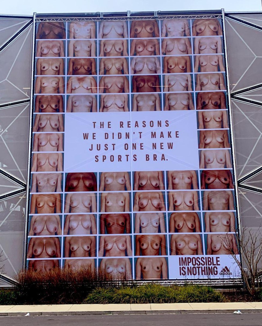 adidas werbung für sport bh