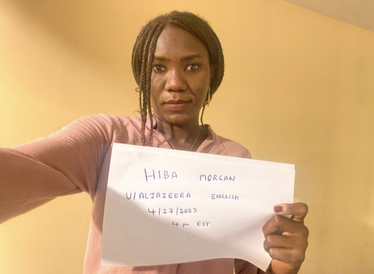 Hiba Morgan, Reporterin.