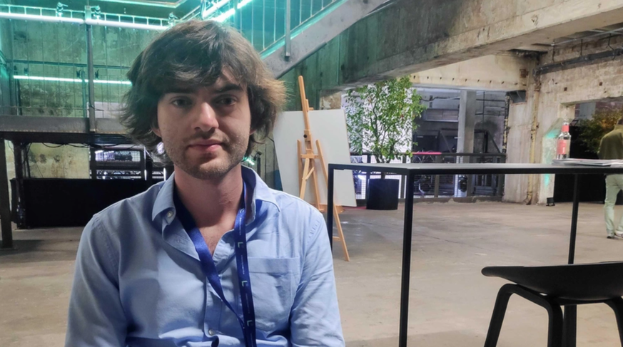 watson traf Boyan Slat beim Greentech-Festival in Berlin zum Interview.