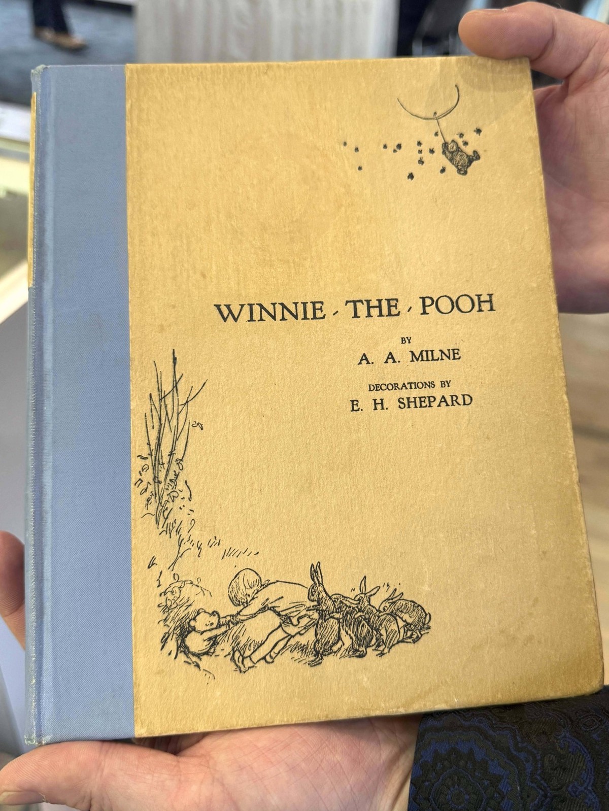 April 30, 2026, New York, New York, USA: Winnie the Pooh,1926 limited to 200 copies, signed by author A.A. Milne and illustrator E. H. Shepard, offered by Black Swan Books for $19,500,00 seen at the p ...