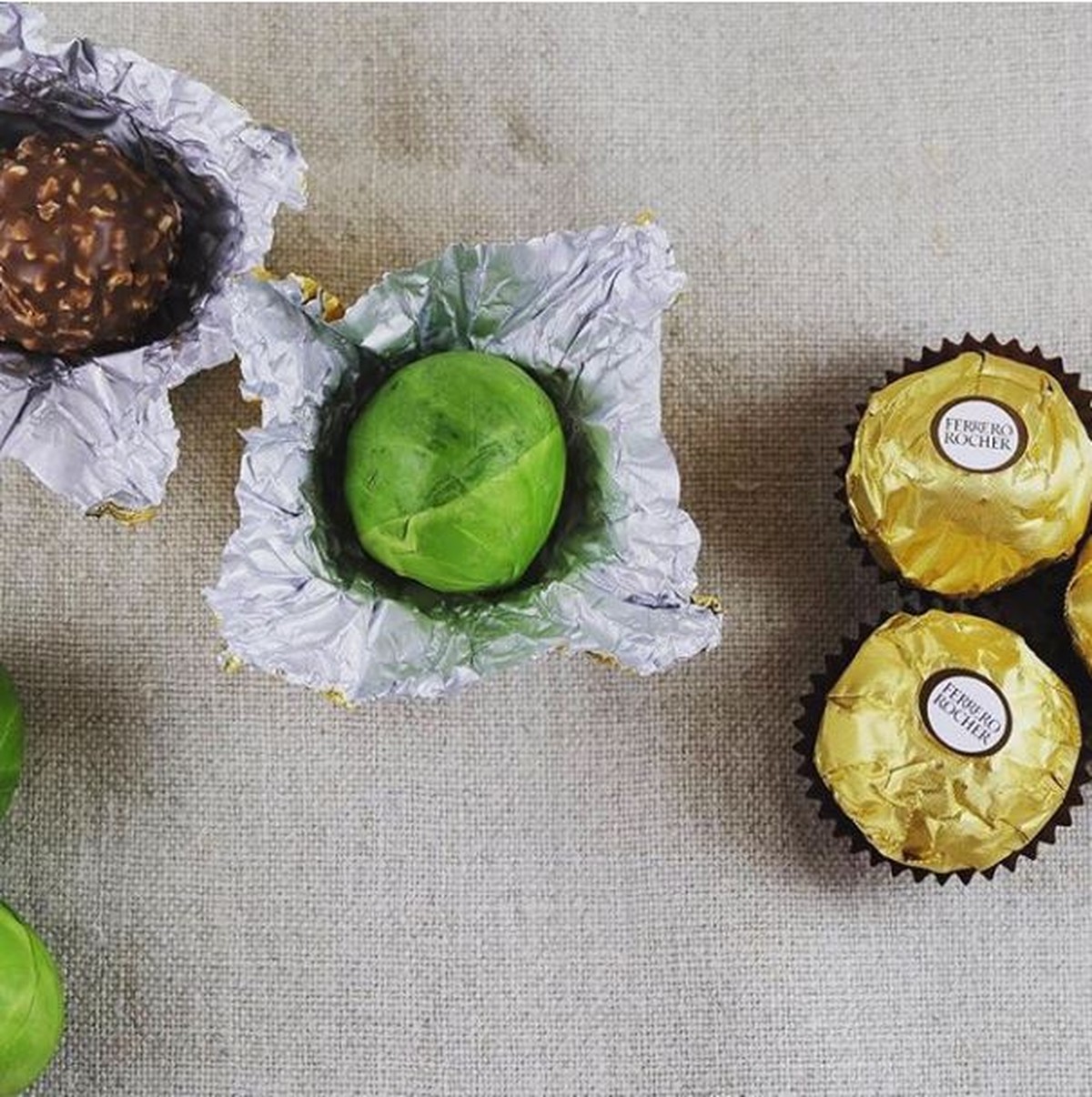 Richtig fies, Rosenkohl statt Praline!