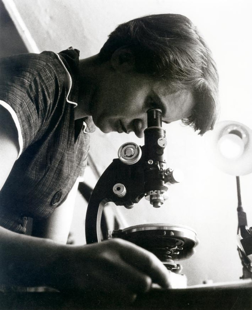 British biochemist Rosalind Franklin