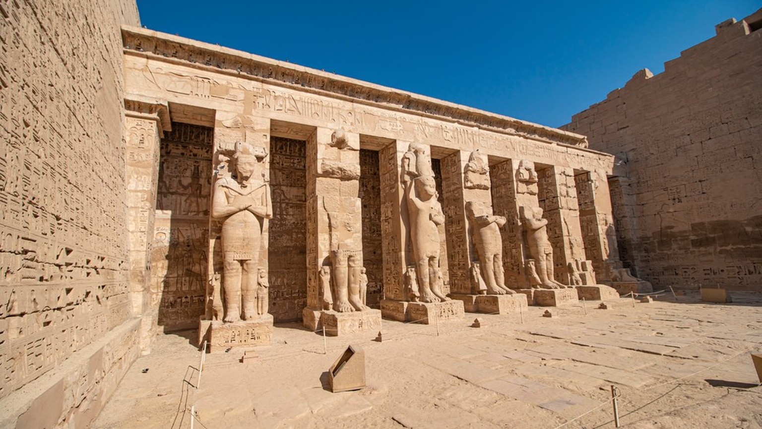 Tempel des Ramses III., Medinat Habu