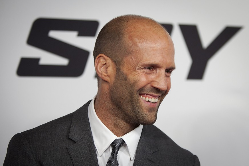 Cast member Jason Statham arrives for the movie premiere of &quot;Spy&quot; in the Manhattan borough of New York, United States June 1, 2015. REUTERS/Carlo Allegri