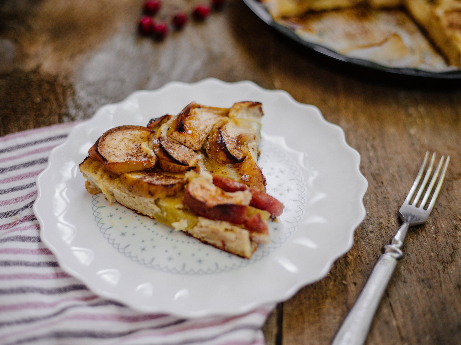 Apfelkuchen, Dessert