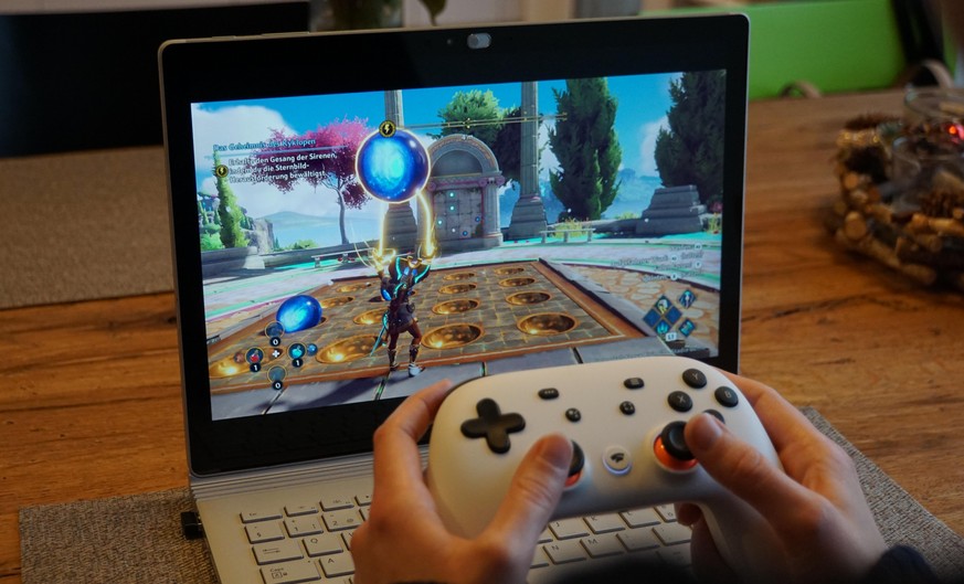 Stadia unterstützt auf dem PC Maus und Tastatur und diverse Gamepads von Drittanbietern.