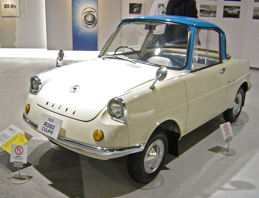 mazda r360 https://de.wikipedia.org/wiki/Kei-Car#/media/File:Mazda-r360-coupe01.jpg kei car japan