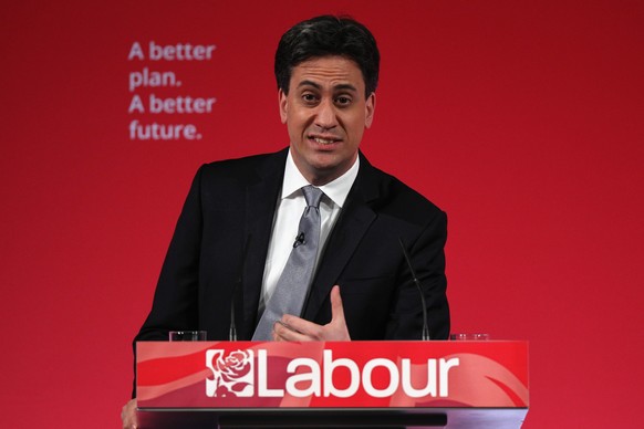 Ed Miliband, der Herausforderer Camerons.