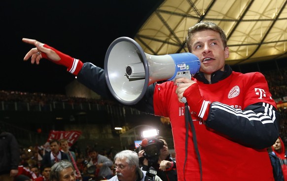 Will seine Elf noch etwas weiter westlich nach Lissabon zum Final kommandieren: Bayerns Thomas Müller.