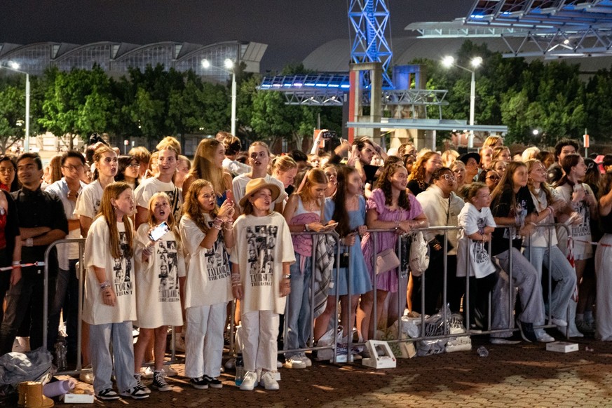 Swifties: Taylor Swift in Sydney, 24. Februar 2024