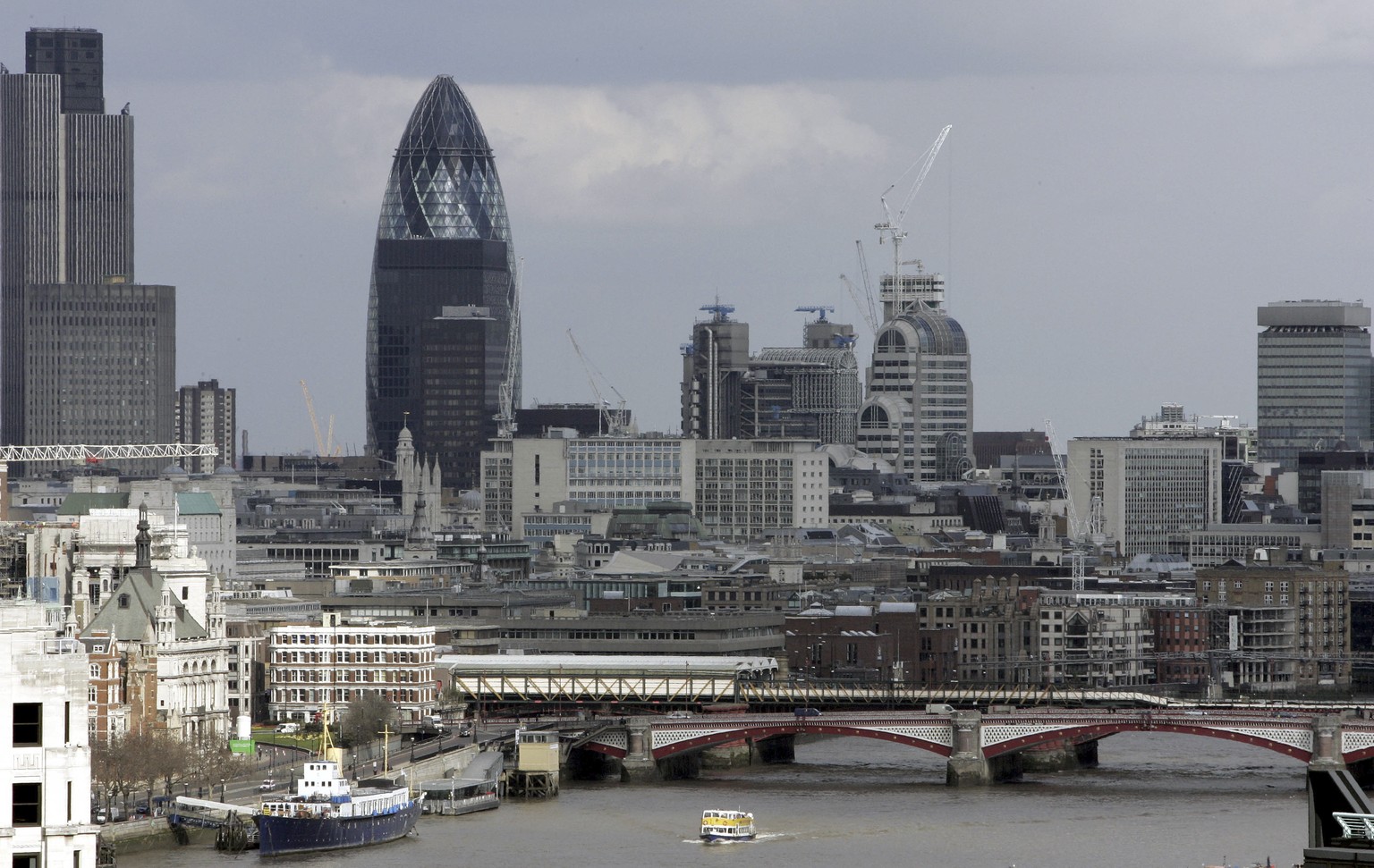 Die «Gurke» ist zu einem Wahrzeichen des Londoner Finanzdistrikts geworden.&nbsp;