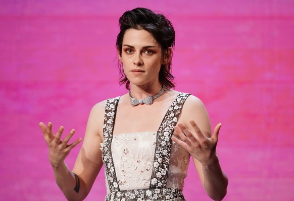 epa10471546 Kristen Stewart attends the Opening Ceremony of the 73rd Berlin International Film Festival &#039;Berlinale&#039; in Berlin, Germany, 16 February 2023. The in-person event runs from 16 to  ...