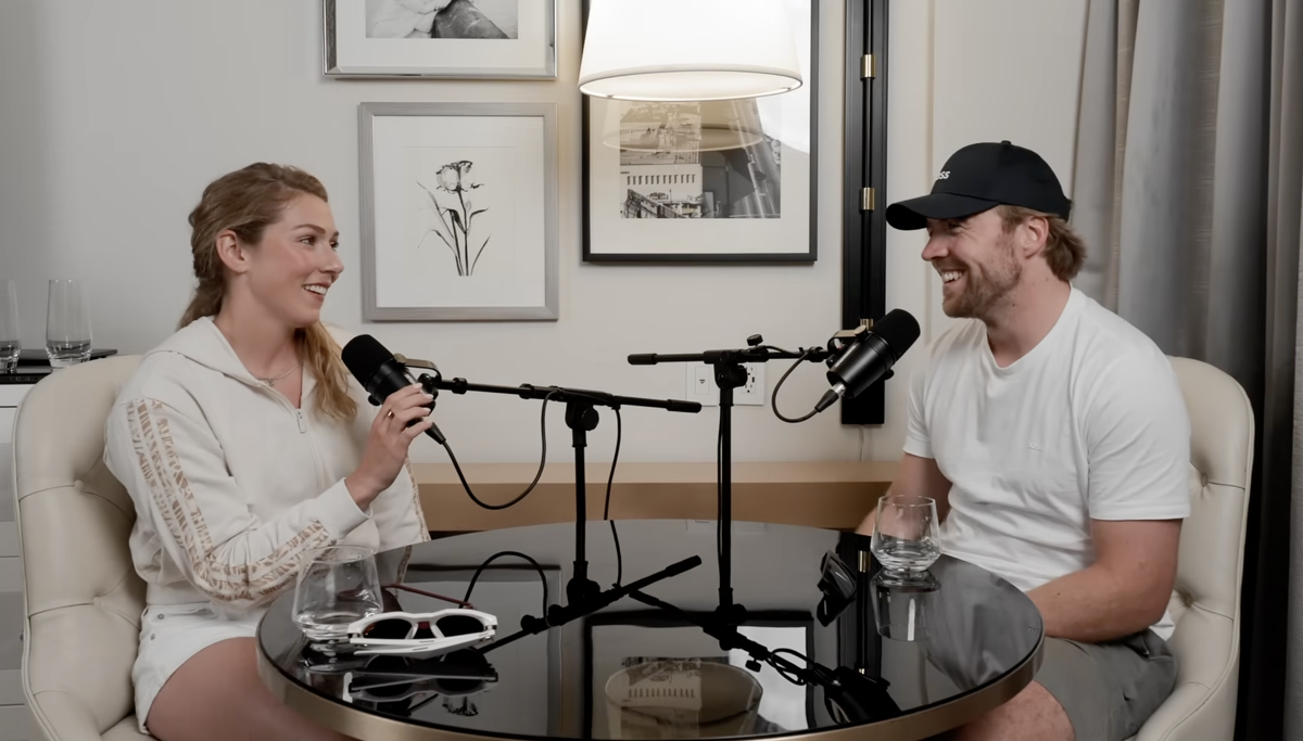 Der erste Gast im neuen Podcast von Ski-Star Mikaela Shiffrin: Ihr Verlobter Aleksander Kilde.