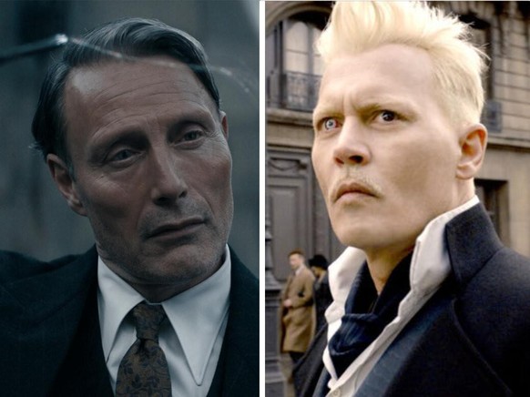 Mads Mikkelsen kam als Johnny Depp in Fantastische Tierwesen