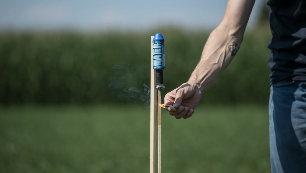 Dürfen laute Raketen bald nicht mehr gezündet werden. Die Feuerwerksinitiative will das stark einschränken.