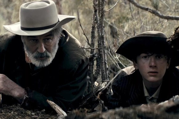 Alec Baldwin and Patrick Scott McDermott in &#039;Rust&#039;