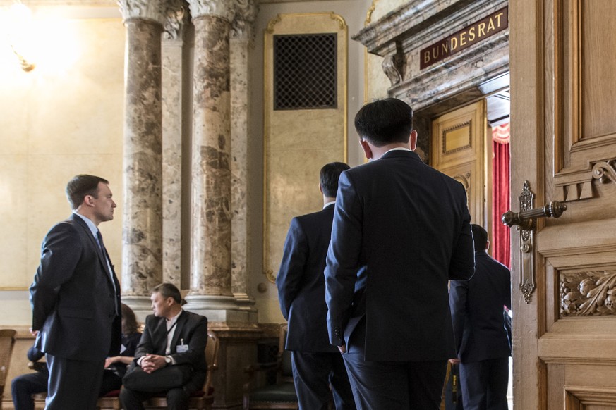In der Wandelhalle des Bundeshauses treffen Lobbyisten auf Parlamentarier.&nbsp;