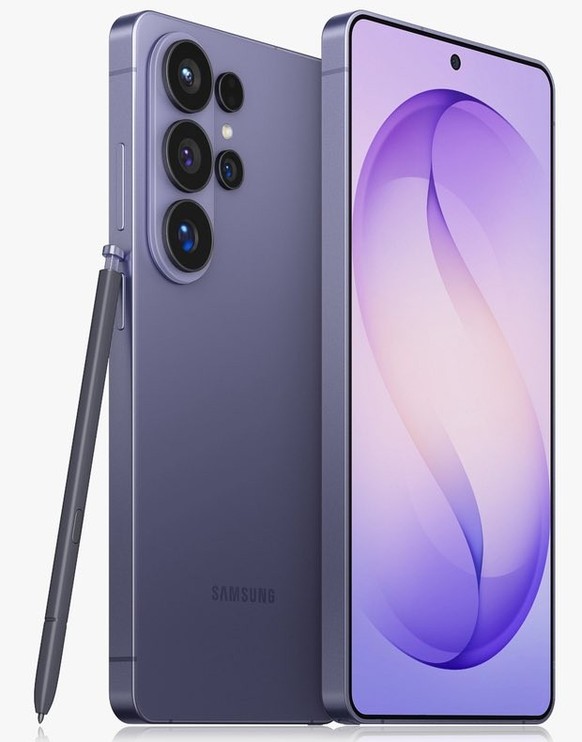 Das Galaxy S26 Ultra kommt wie gewohnt mit einem im Gerät verstaubaren Stift.