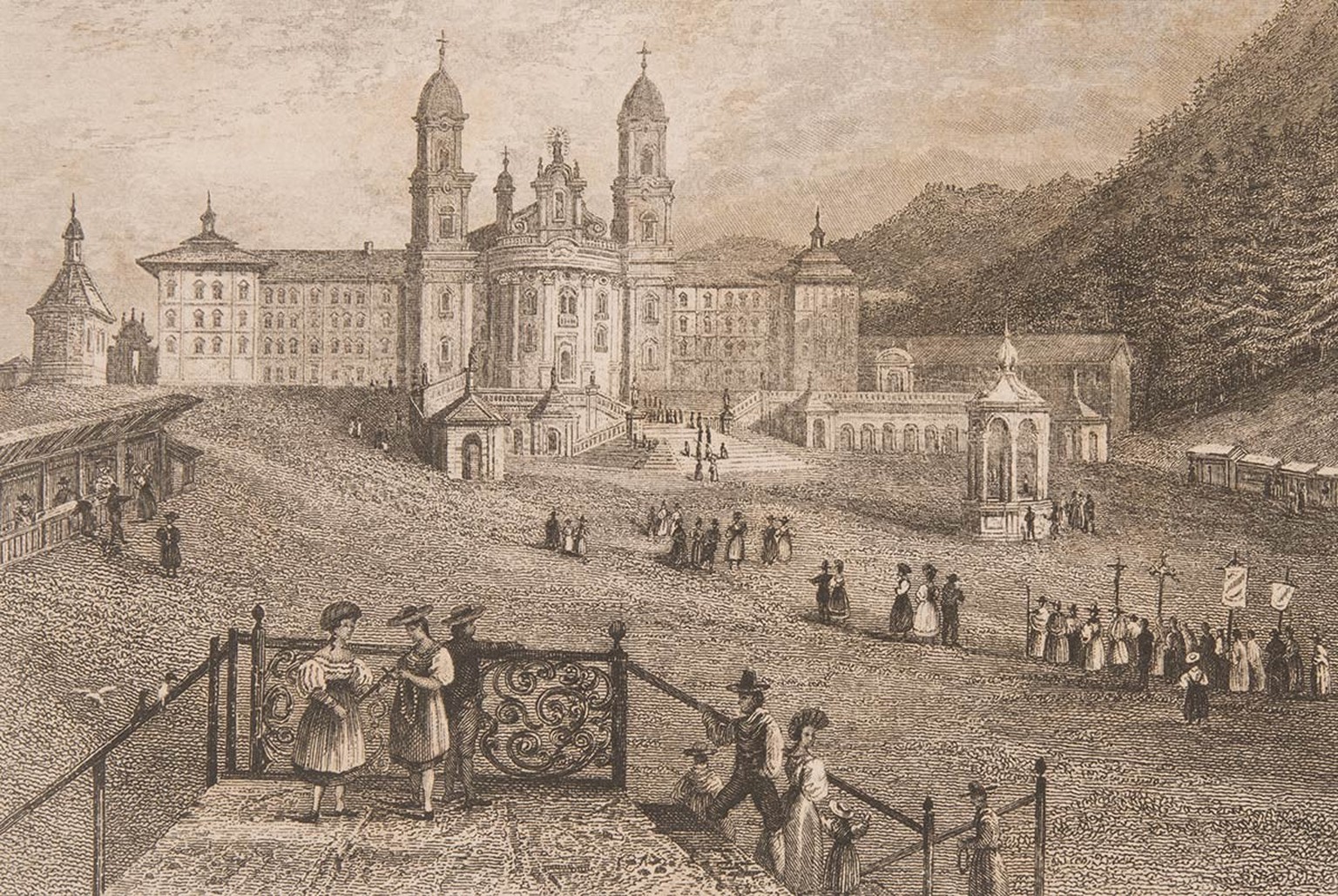 In Einsiedeln wurde Klara Wendel 1824 verhaftet.
https://permalink.nationalmuseum.ch/100106430