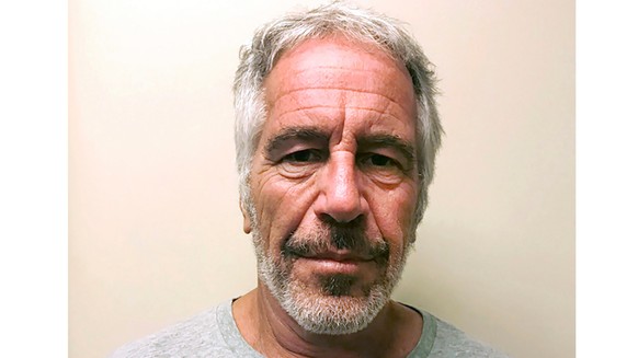 FILE - This photo provided by the New York State Sex Offender Registry shows Jeffrey Epstein, March 28, 2017. (New York State Sex Offender Registry via AP, File)
Justice-Department-Jeffrey-Epstein