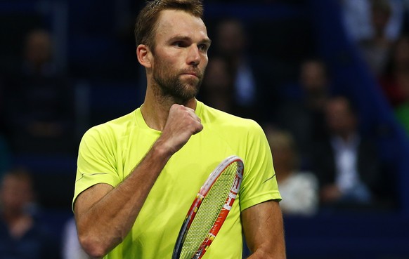 Dank seinem starken Aufschlag: Ivo Karlovic kann in Basel jeden schlagen.