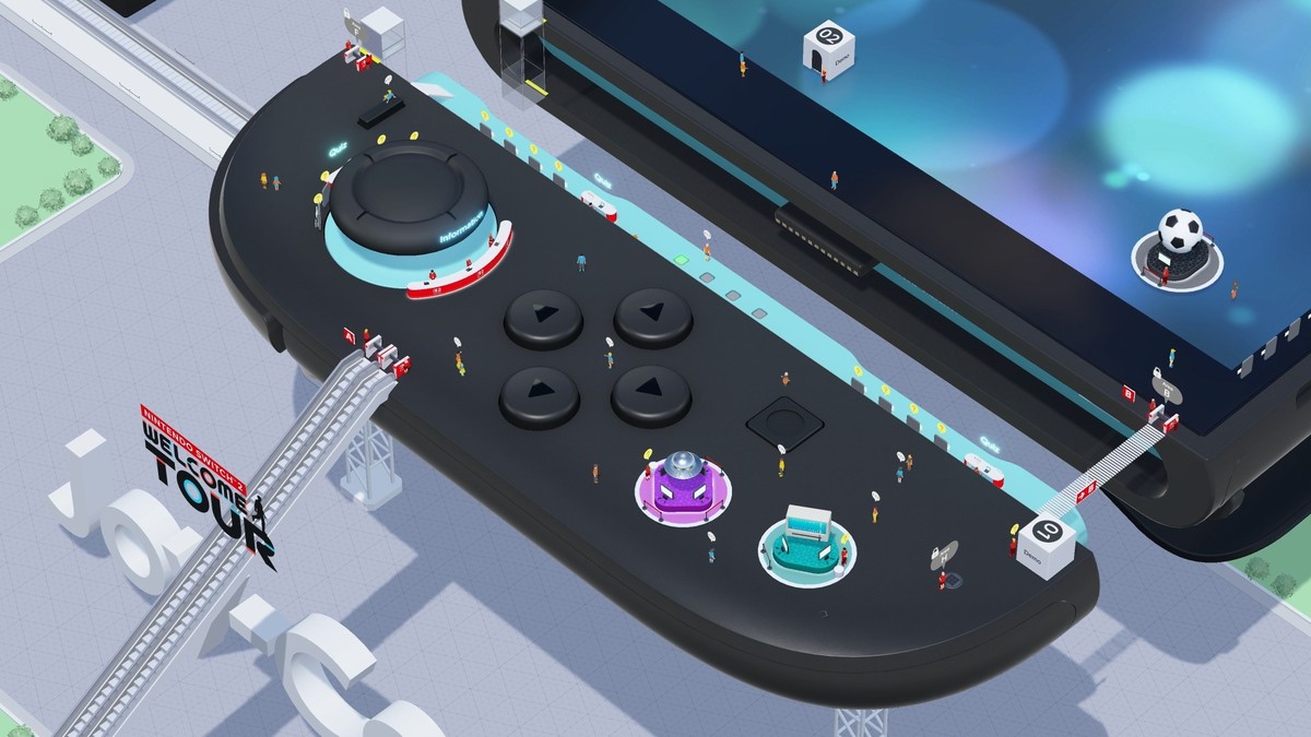 Unsere «World Tour» beginnt beim linken Joy-Con-2-Controller der Switch 2.