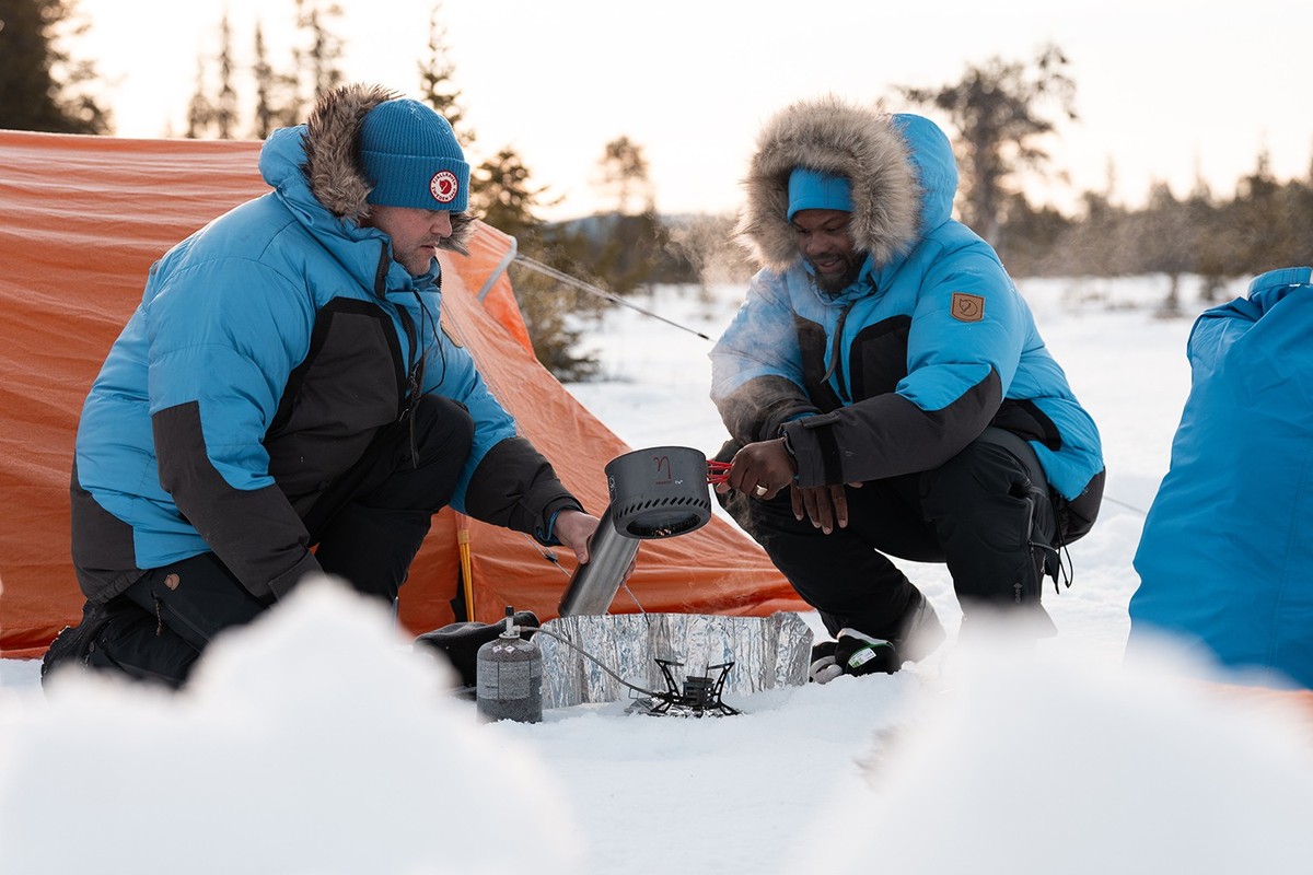 Fjällräven Polar Schlittenhunde Schweden Lappland Reto Fehr