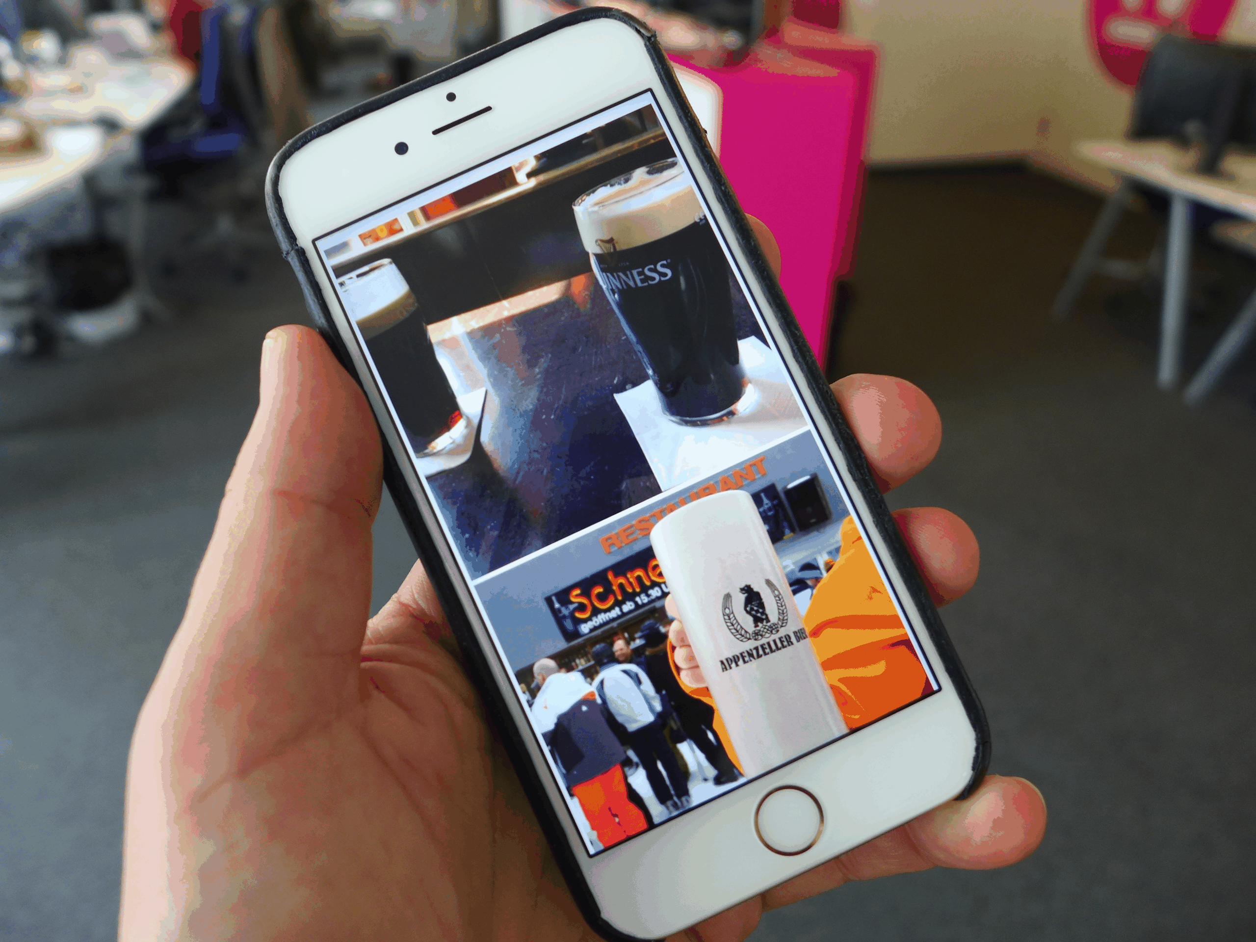 Motion Stills App auf dem iPhone 6S