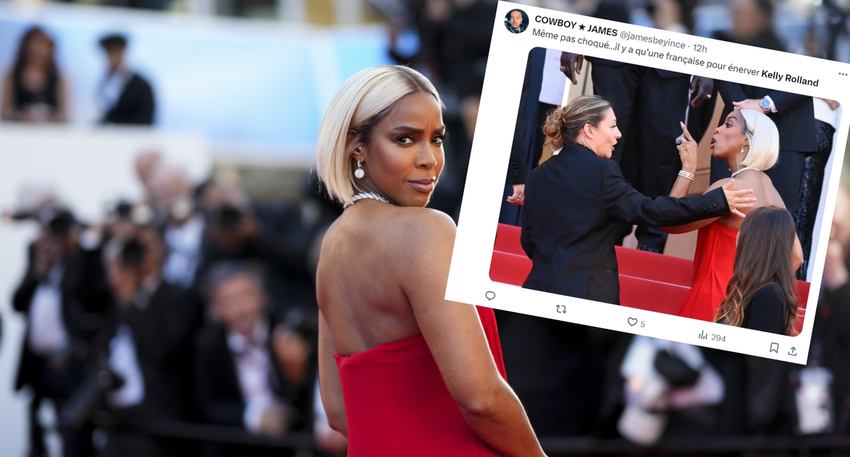 Kelly Rowland a vu rouge au Festival de Cannes ce mardi 21 mai 2024.