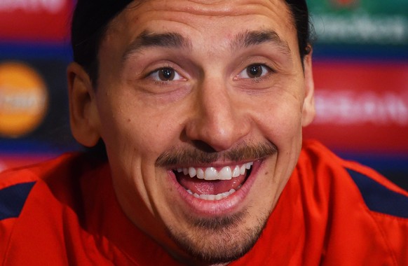 Ibrahimovic hat gut lachen.