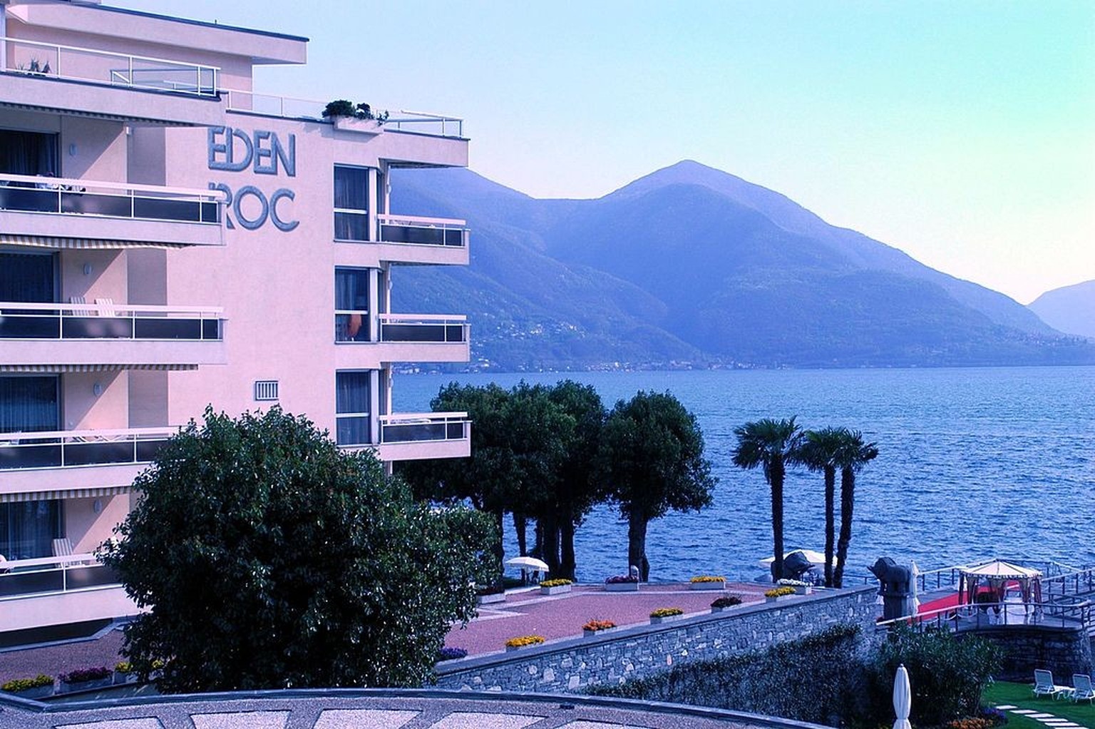 Hotel "Eden Roc", Ascona am Lago Maggiore, Schweiz, Europa, See, Reise, BB, DIG; P.-Nr.: 478/2006, 22.04.2006; (Photo by Peter Bischoff/Getty Images)
