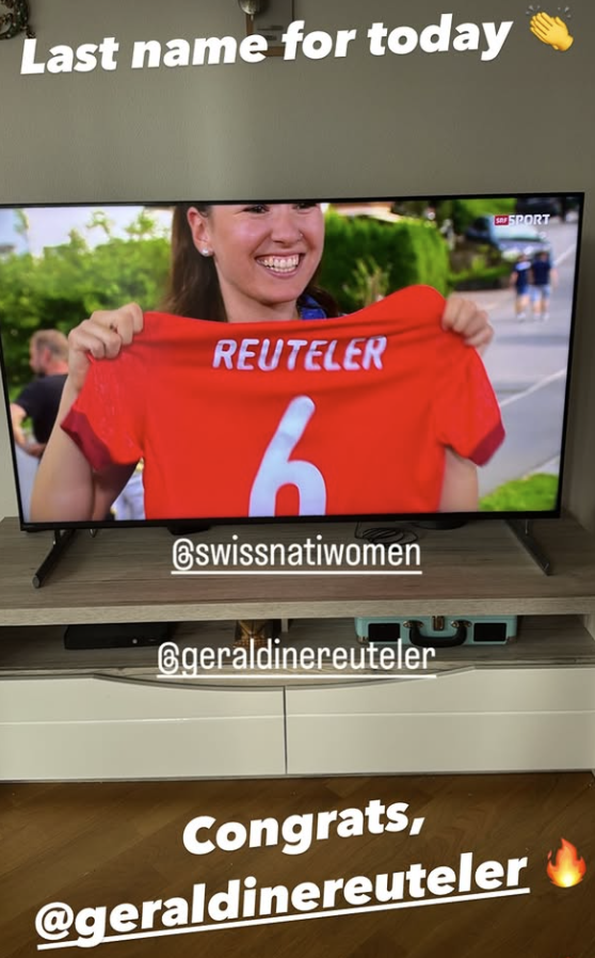 Frauen-EM 2025: Nomination Géraldine Reuteler.