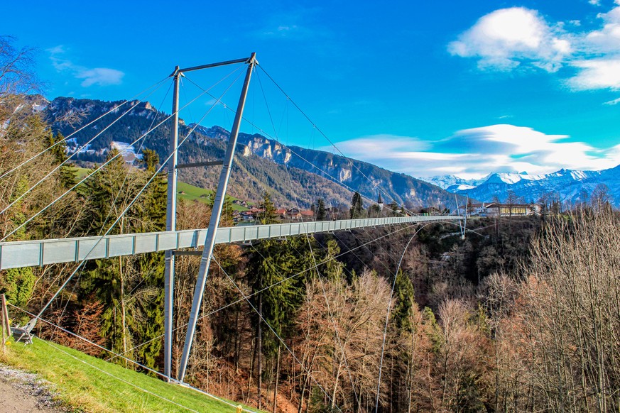 Panoramabrücke Sigriswil, Bild: shutterstock