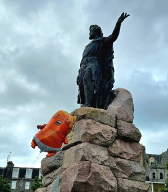 bilder trump schottland AZ
