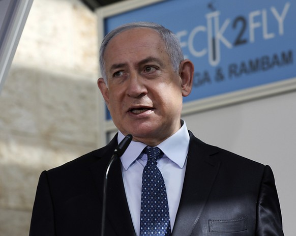Benjamin Netanjahu, Premierminister von Israel, w