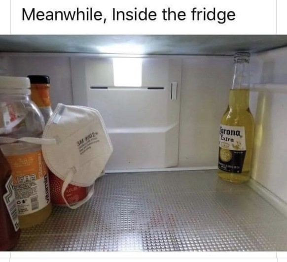 Währenddessen im Kühlschrank.