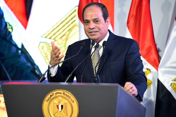 Abdel Fattah al-Sisi.