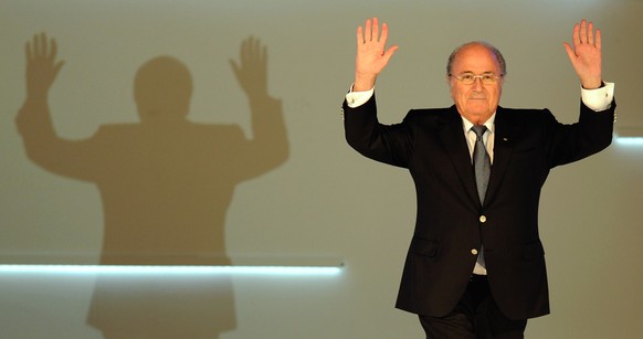 Sepp Blatter ist nur noch ein Schatten seiner selbst.